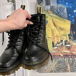 Dr Martens Luana black boots
